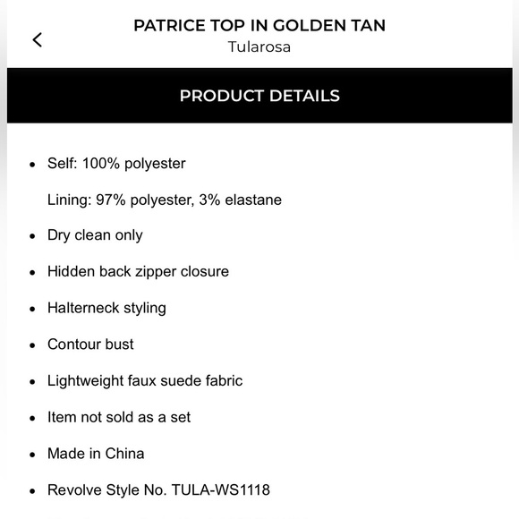 Tularosa Top - Picture 4 of 4